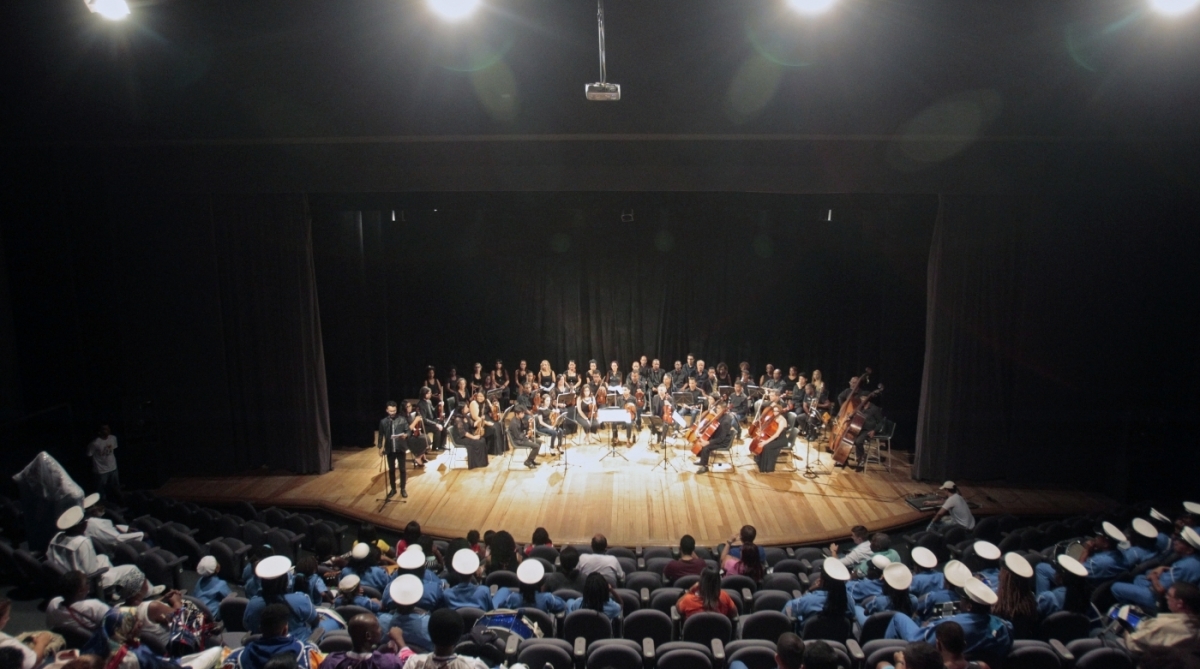 5/11/2017 - Nova Iguacu (RJ) - Alma da Baixada (Comercial) - Na foto: Orquestra Sinfônica da Baixada Fluminense Foto: Luiz Ackermann / Agencia O Dia