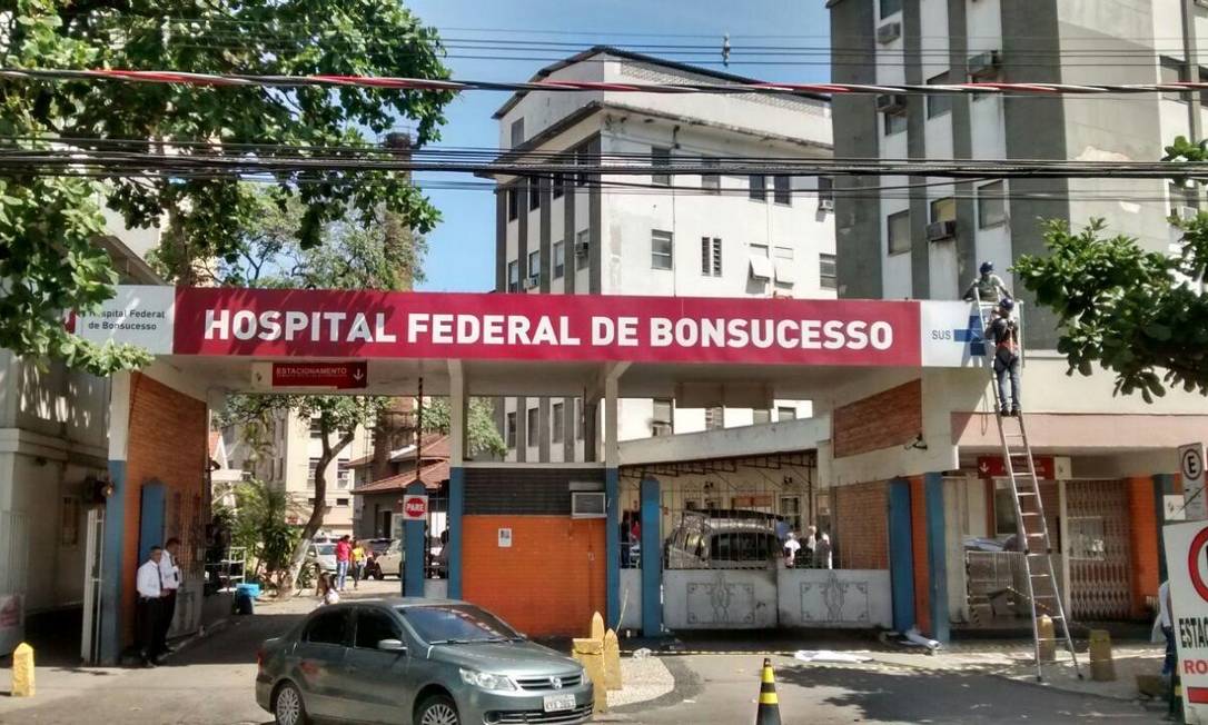O Hospital de Bonsucesso é um dos que receberão os temporários - Divulgação