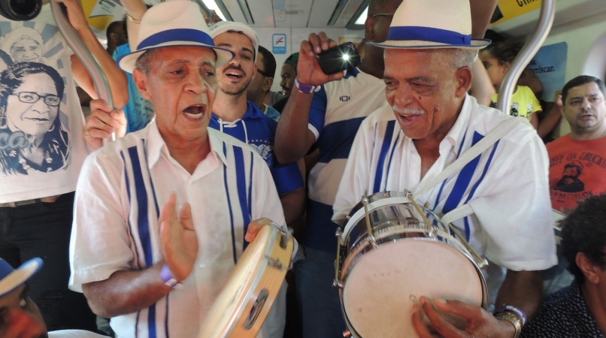 supervia trem do samba - dia nacional do samba