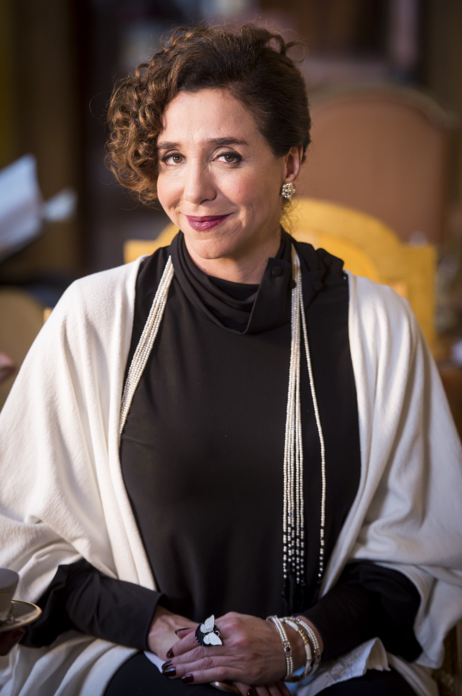 Celeste Hermínia (Marisa Orth) em 'Tempo de Amar' - João Miguel Júnior/TV Globo