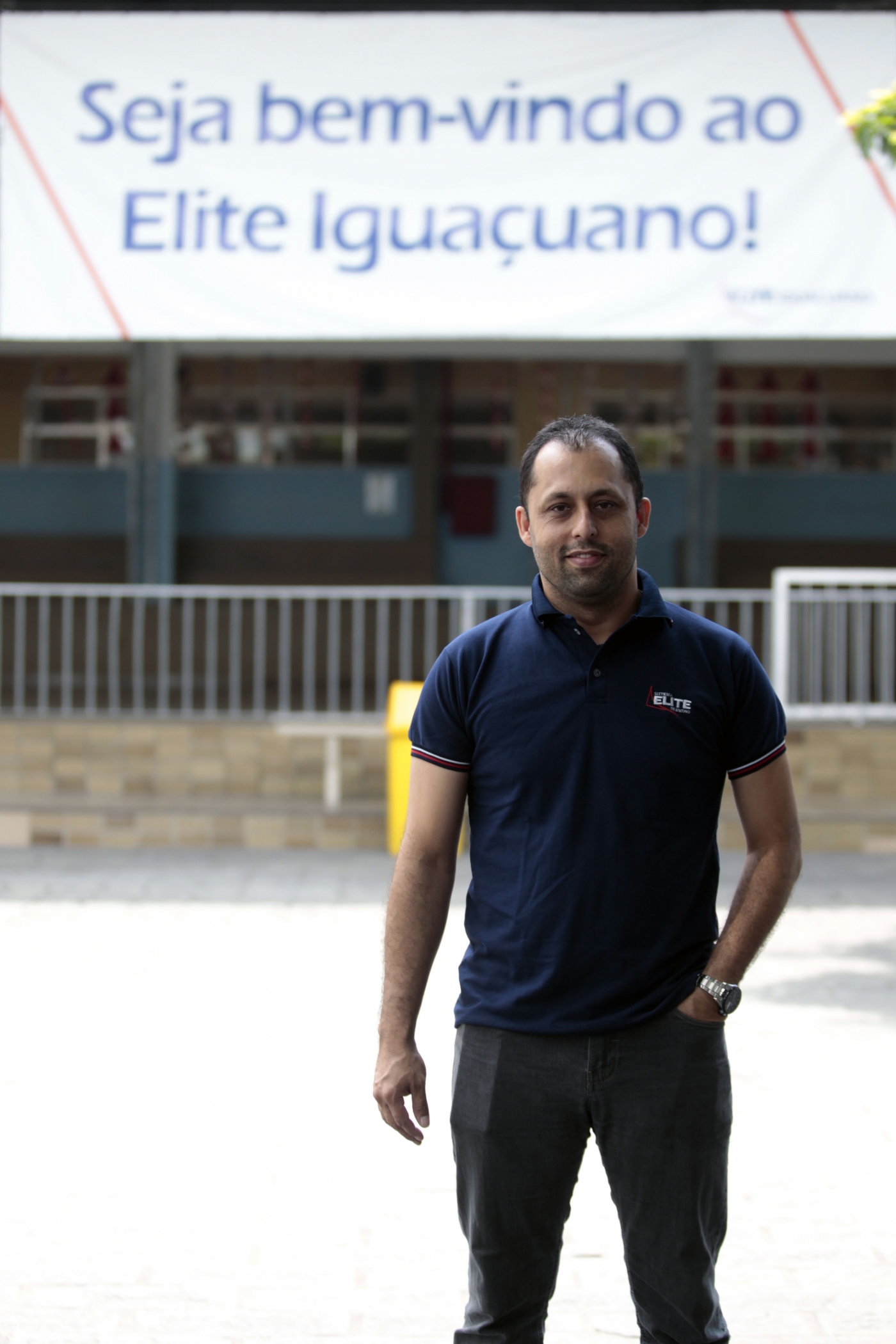 Andre Lessa &eacute; o diretor respons&aacute;vel pela unidade Elite Igua&ccedil;uano