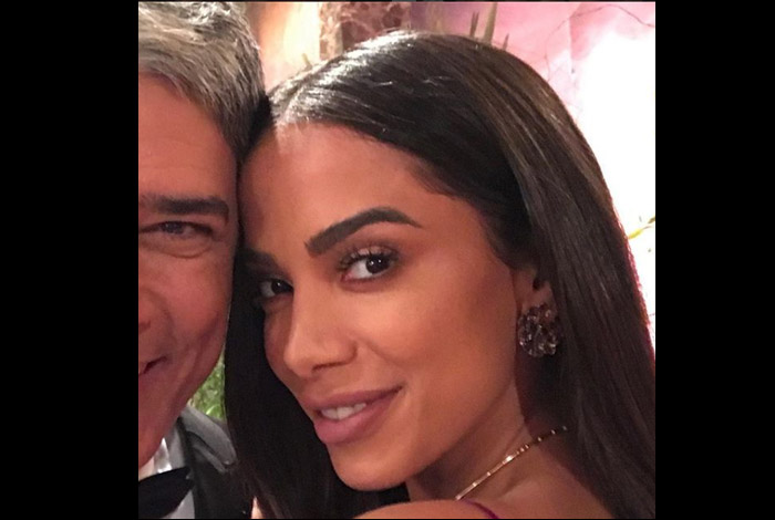 William Bonner e Anitta