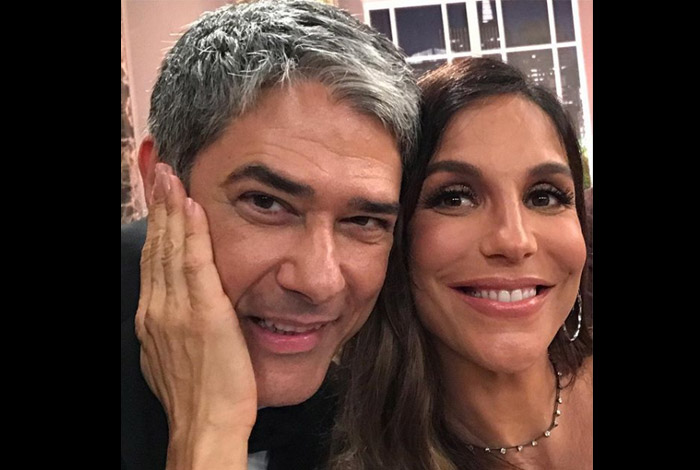 William Bonner e Anitta