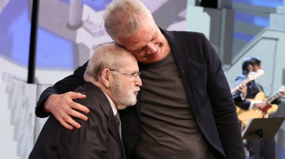 Pedro Bial entrevista Jô Soares no 'Conversa com Bial' - Higor Gargiulo/TV Globo