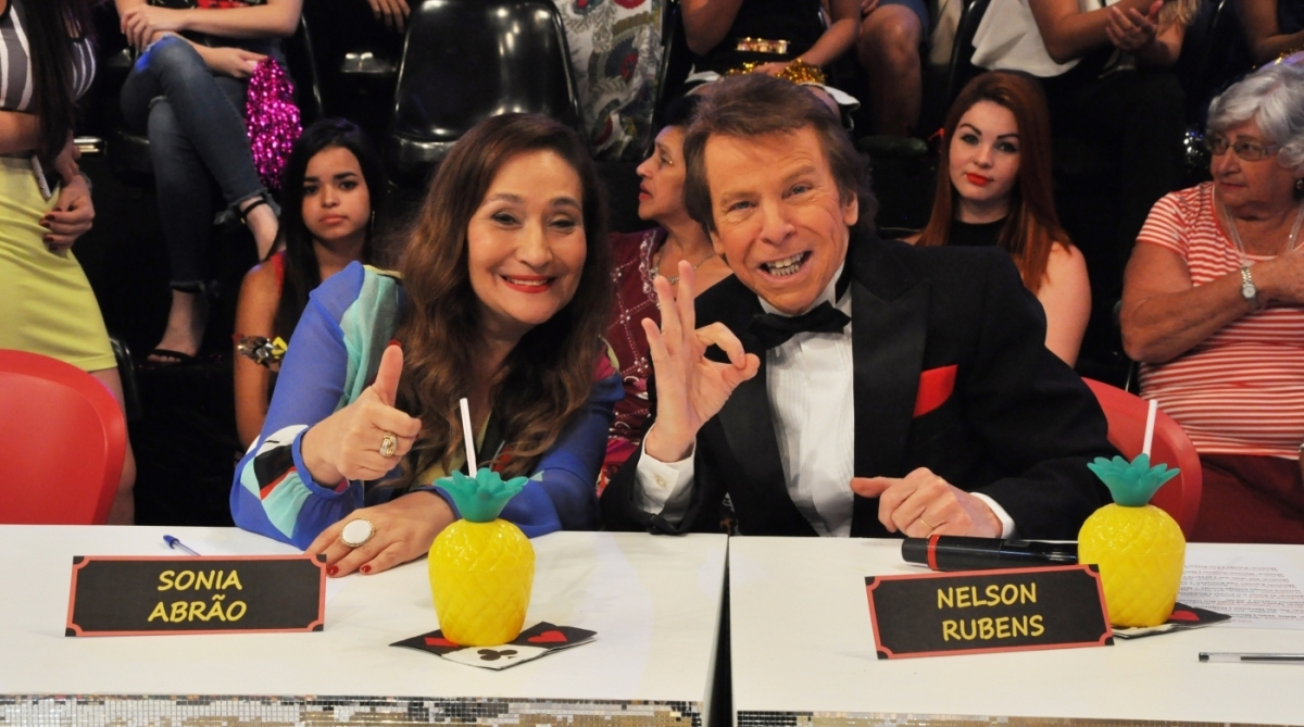 Sonia Abr&atilde;o e Nelson Rubens 