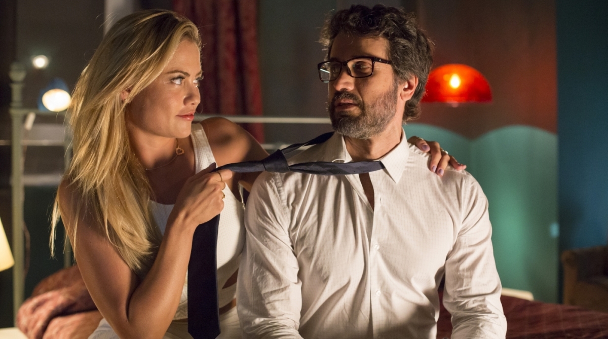 Suzy (Ellen Rocche) e Samuel (Eriberto Leão) em 'O Outro Lado do Paraíso' 