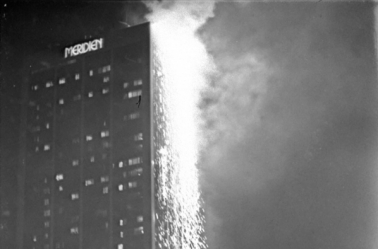  Saudade da cascata sem foguetório no Le Méridien