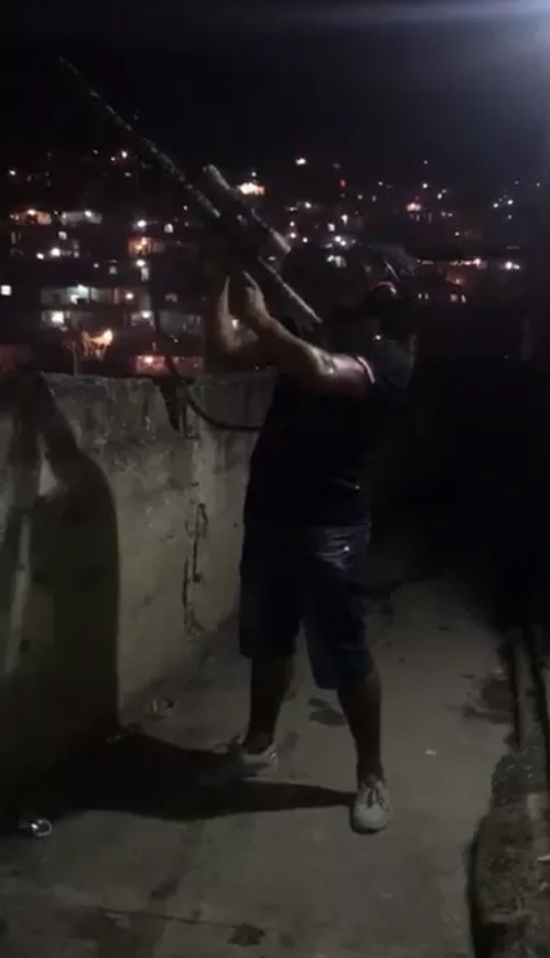 Vagabundo que faz os disparos ainda n&atilde;o foi identificado 