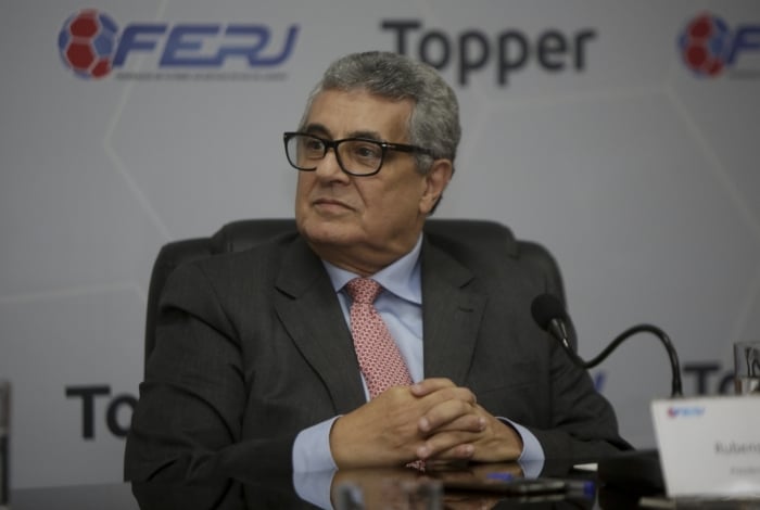 Presidente da Ferj, Rubens Lopes se reuniu com os clubes do Rio