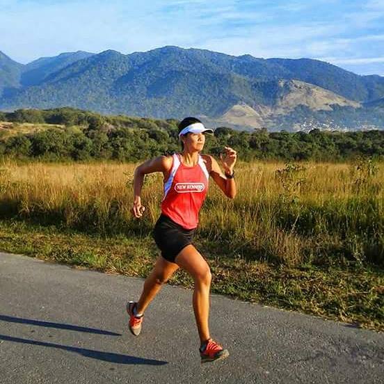 Karine se prepara para um novo desafio em fevereiro: percorrer 120 km - DIVULGAÇÃO