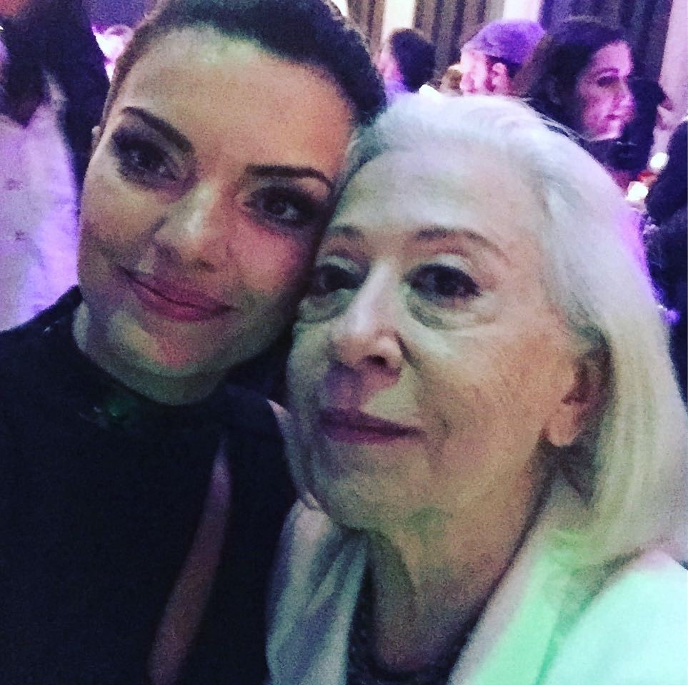 Mayana Neiva e Fernanda Montenegro - Reprodução