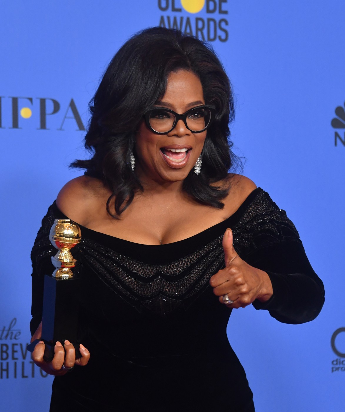 Oprah mira a Casa Branca - AFP/Frederic J. BROWN/07.01.18