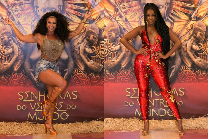 Iza e Viviane Araújo brilham no ensaio do Salgueiro