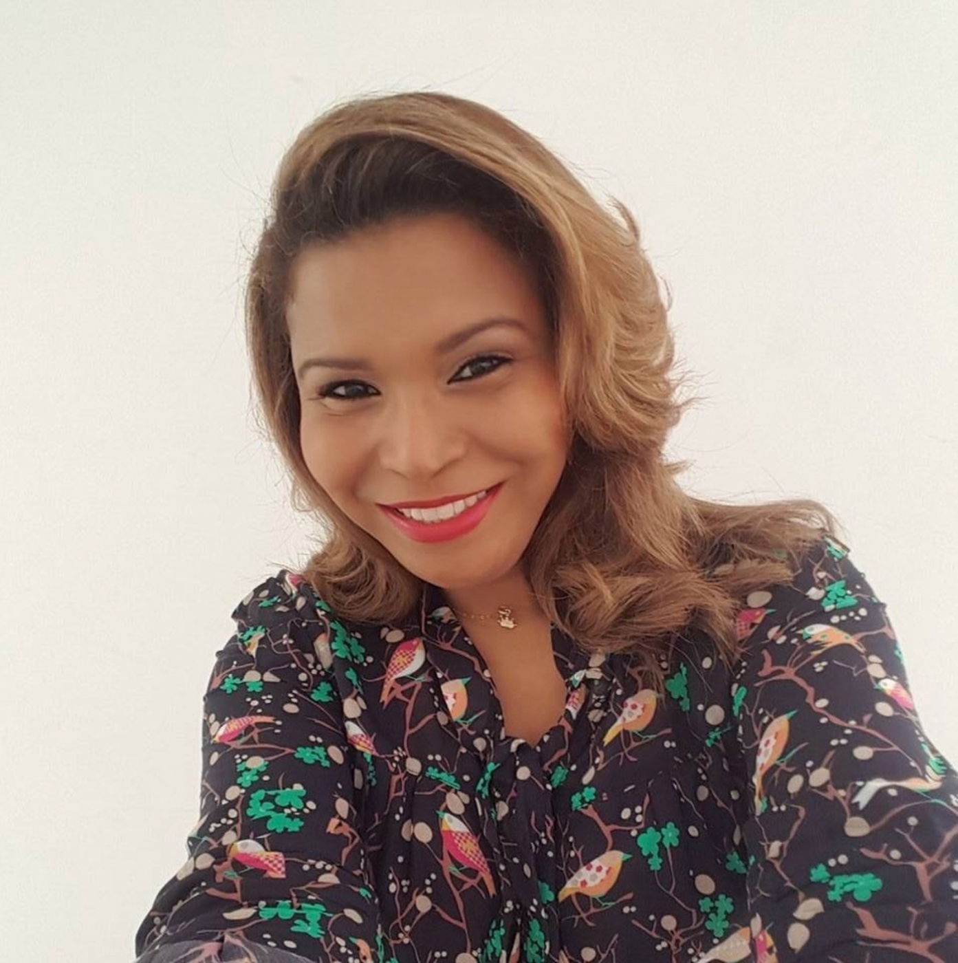 Michelle estava com o marido quando foi baleada por assaltantes (Foto: Arquivo Pessoal)
