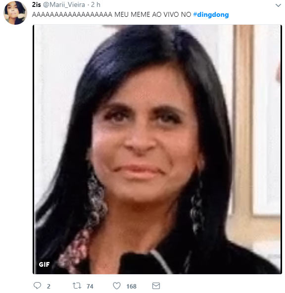 Gretchen virou meme na Web