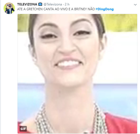 Gretchen explodiu a Internet