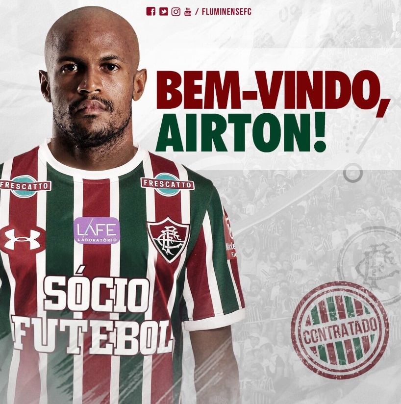 Airton foi anunciado pelo Fluminense