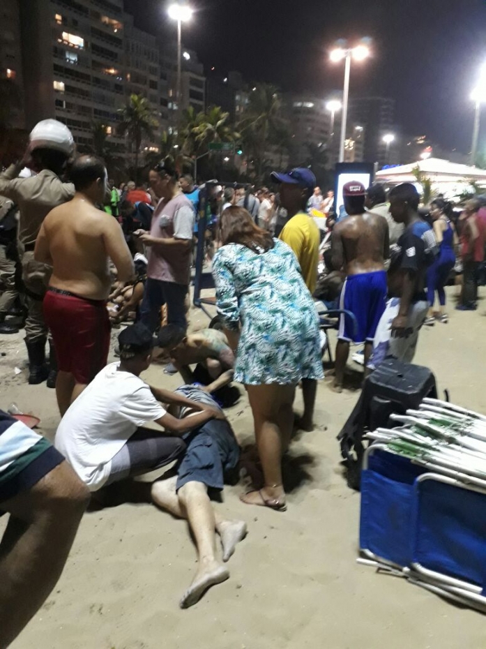 Atropelamento em Copacabana