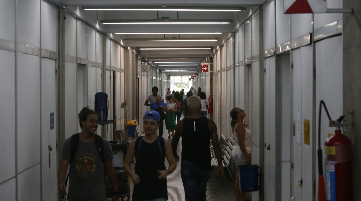 Volta as aulas na UERJ. Foto: Daniel Castelo Branco / Agência O Dia - Daniel Castelo Branco / Agência O Dia