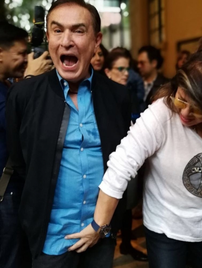 Juliana Paes com Amaury Jr.