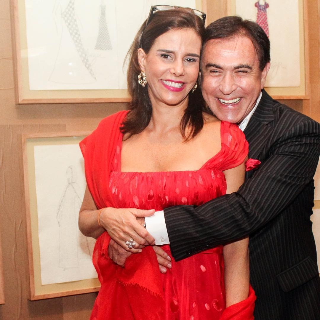 Narcisa Tamborindeguy com Amaury Jr. - Reprodução