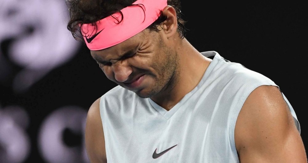 Rafael Nadal foi derrotado no Aberto da Austr�lia