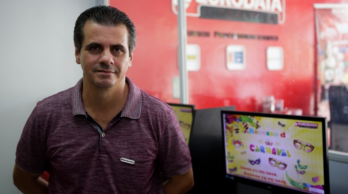 Eurodata, em Nilópolis, tem mais de 20 cursos em diversas áreas - Luciano Belford