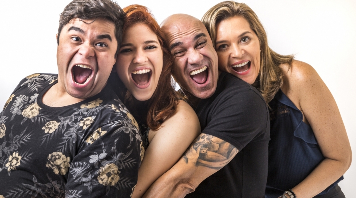 Jorge, Ana Clara, Ayrton e Eva, da fam&iacute;lia Lima, no 'BBB'