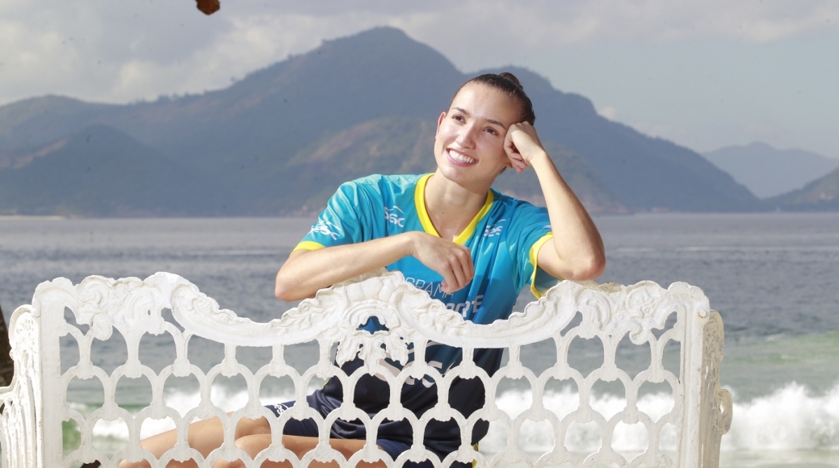 Gabi quer estar bem para ser convocada para a Sele&ccedil;&atilde;o e disputar o Mundial neste ano - Maíra Coelho/ O DIA