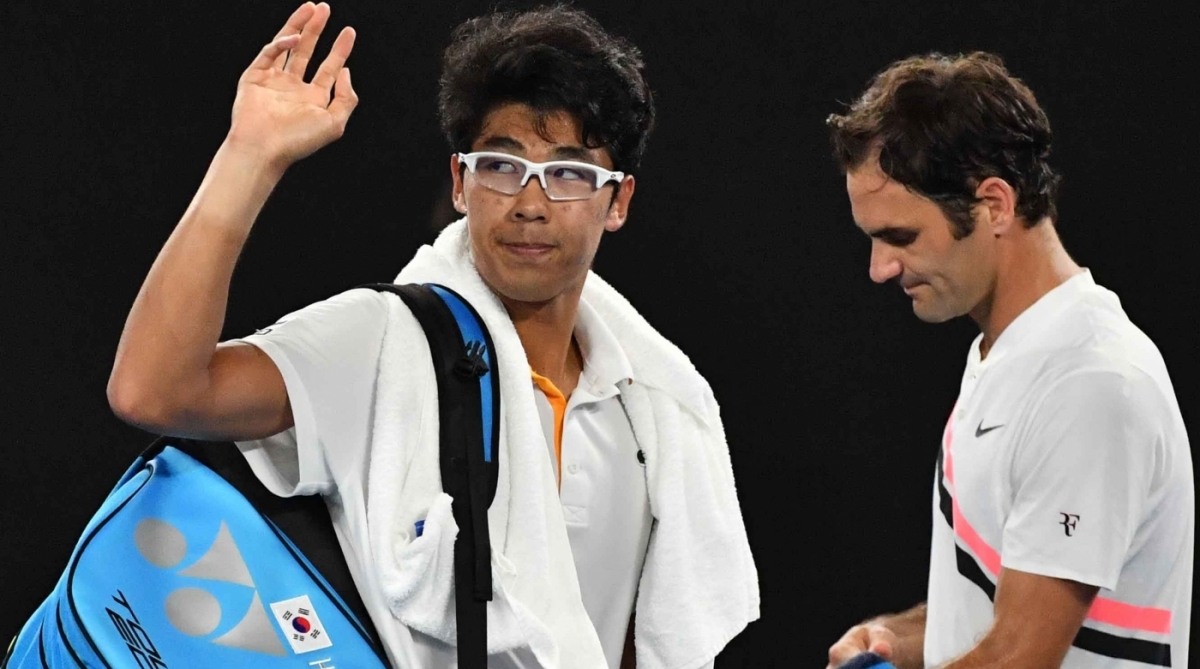 Chung teve que abandonar partida - AFP