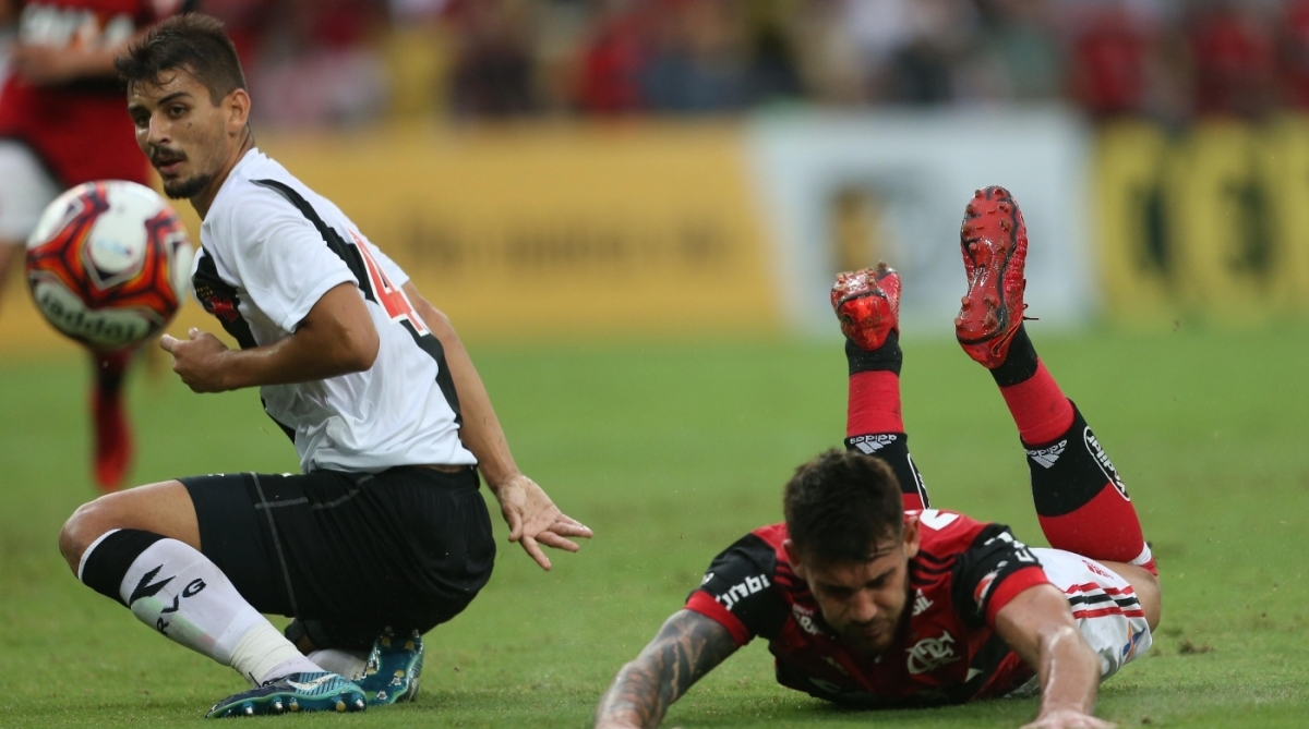 Partida entre Flamengo x Vasco da Gama no Estádio do Maracanã, válida pela 4ª Rodada da Taça Guanabara (1ª Turno do Campeonato Carioca). Foto - Márcio Mercante / Agência O Dia