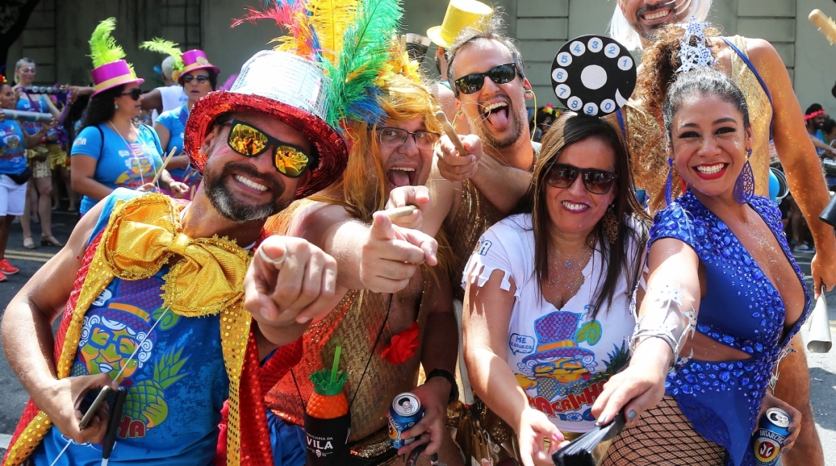 Rio, 28/01/2018 - Carnaval de Rua - Bloco Me Esquece desfila no Jardim Botânico. Foto Fernando Maia/FOTOPRESS