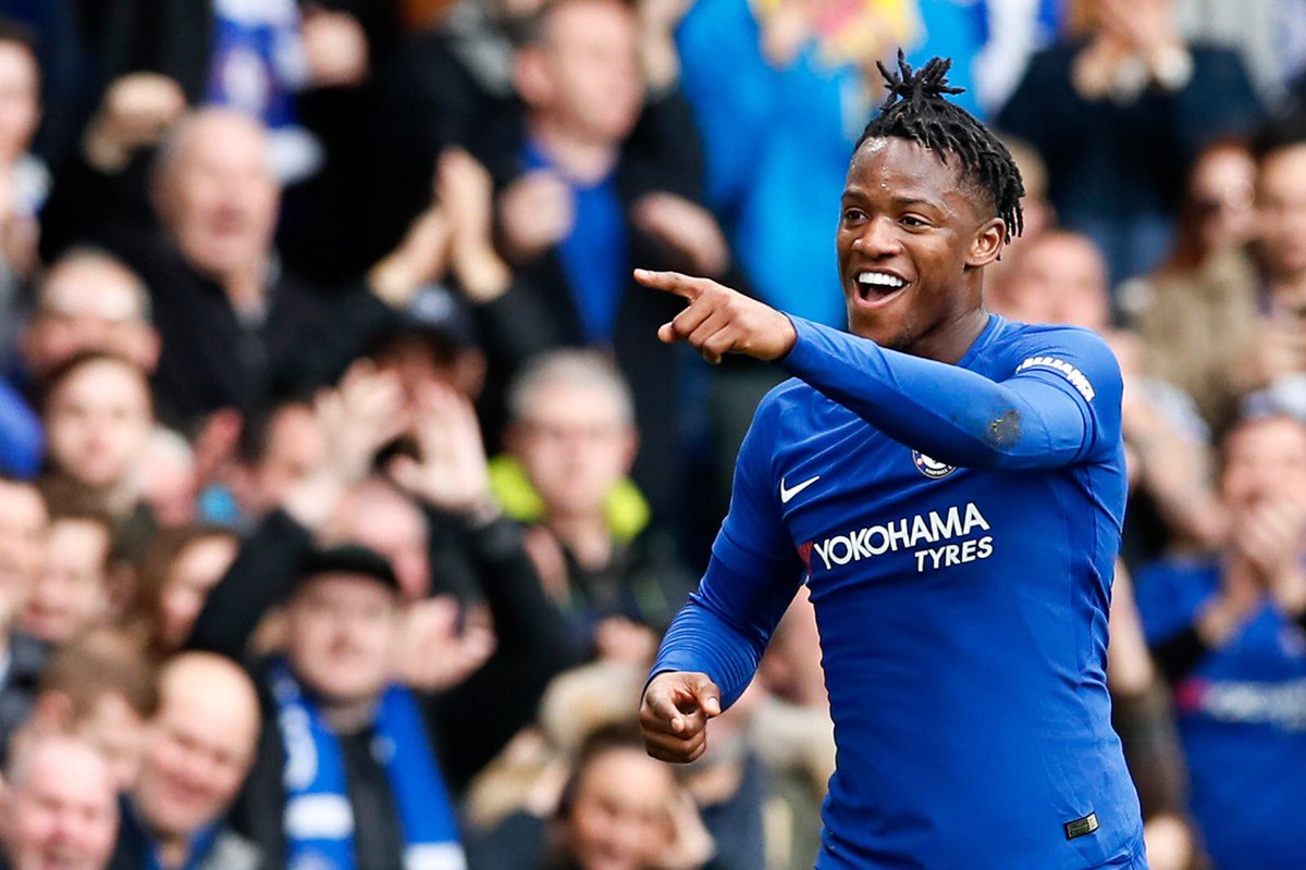 Batshuayi marcou dois gols - Reprodução / Twitter