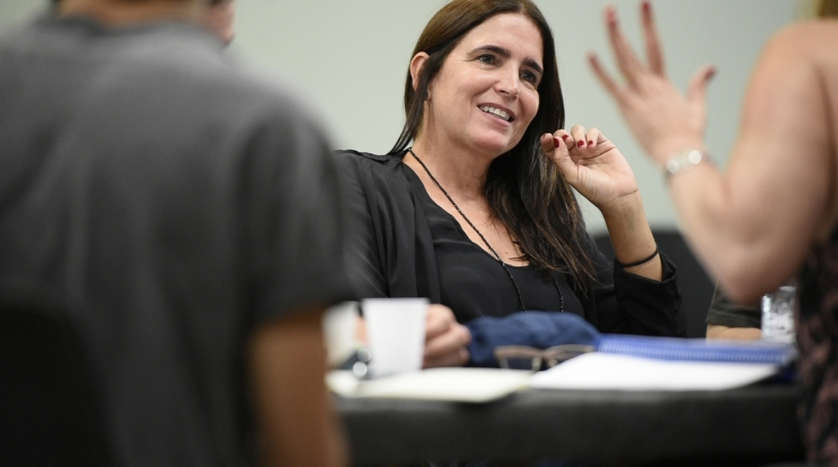 Malu Mader participa de preparação para Vidas Brasileiras