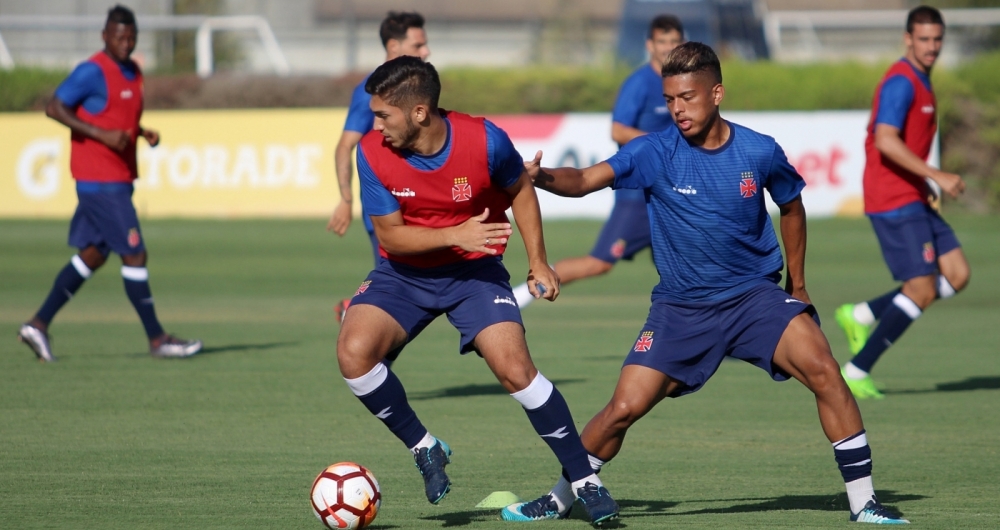 Treino do Vasco em Santiago (Chile)