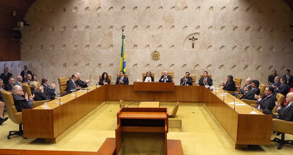 Sess�o de abertura do ano judici�rio. Foto: Nelson Jr./SCO/STF (01/02/2018)