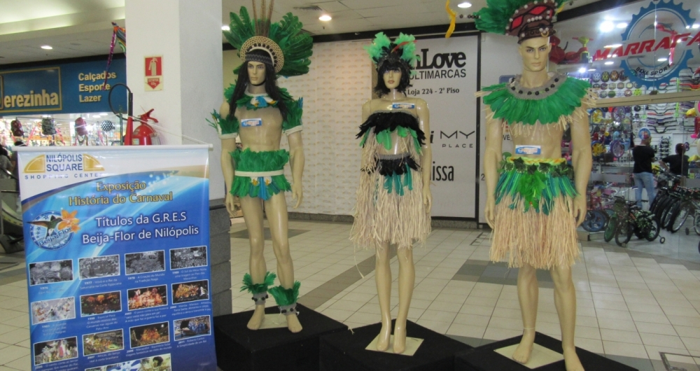 Acervo do samba fica dispon�vel para visita��o at� dia 10 de fevereiro, no shopping Nil�polis Square