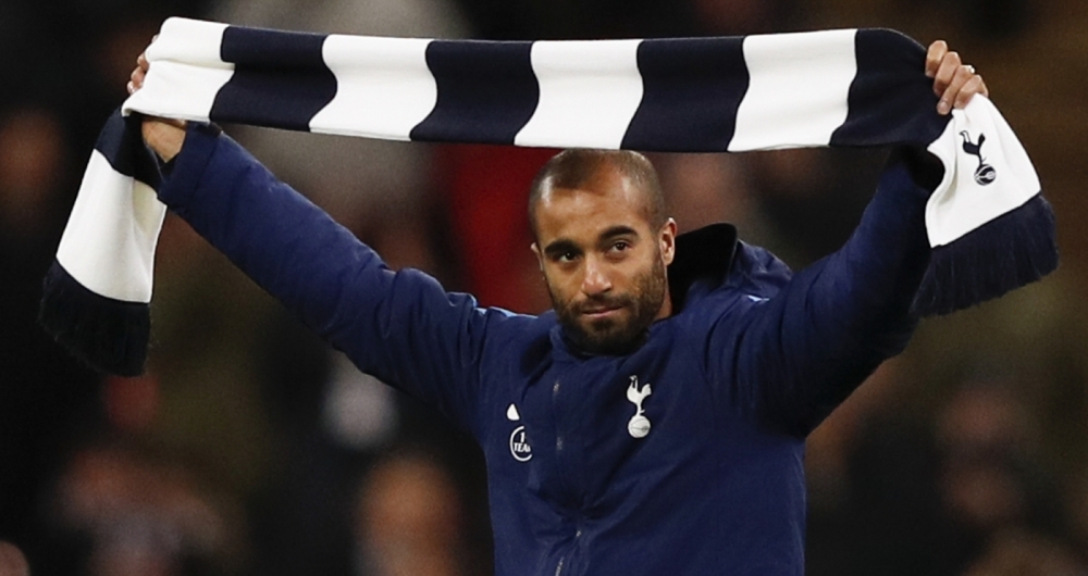 Sem chances no Paris Saint-Germain, Lucas acertou com o Tottenham