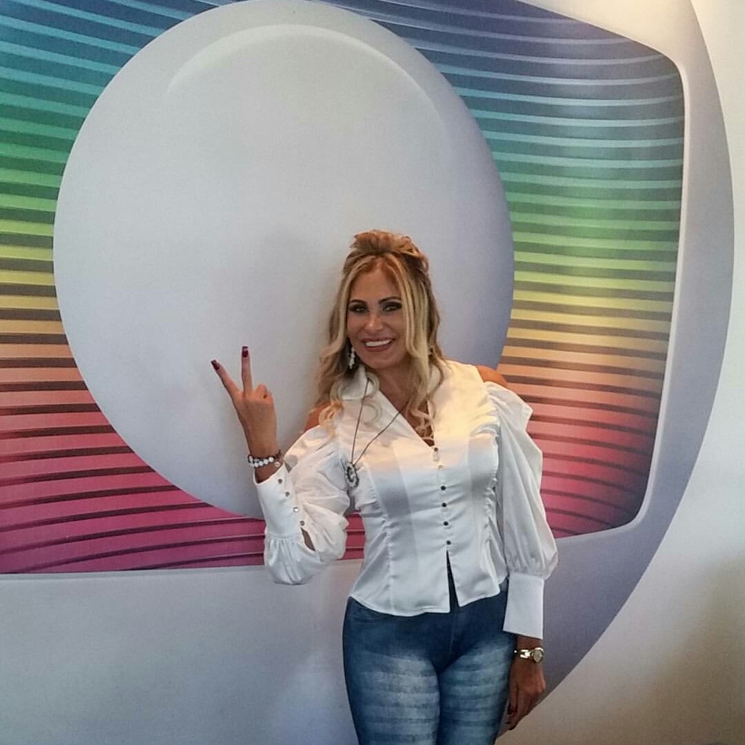 Ângela Bismarchi na Globo - Divulgação