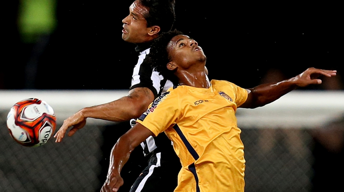 Dudu Cearense. Botafogo x Madureira pelo Campeonato Carioca no Estadio Nilton Santos. 03 de Fevereiro de 2018, Rio de Janeiro, RJ, Brasil. Foto: Vitor Silva/SSPress/Botafogo.