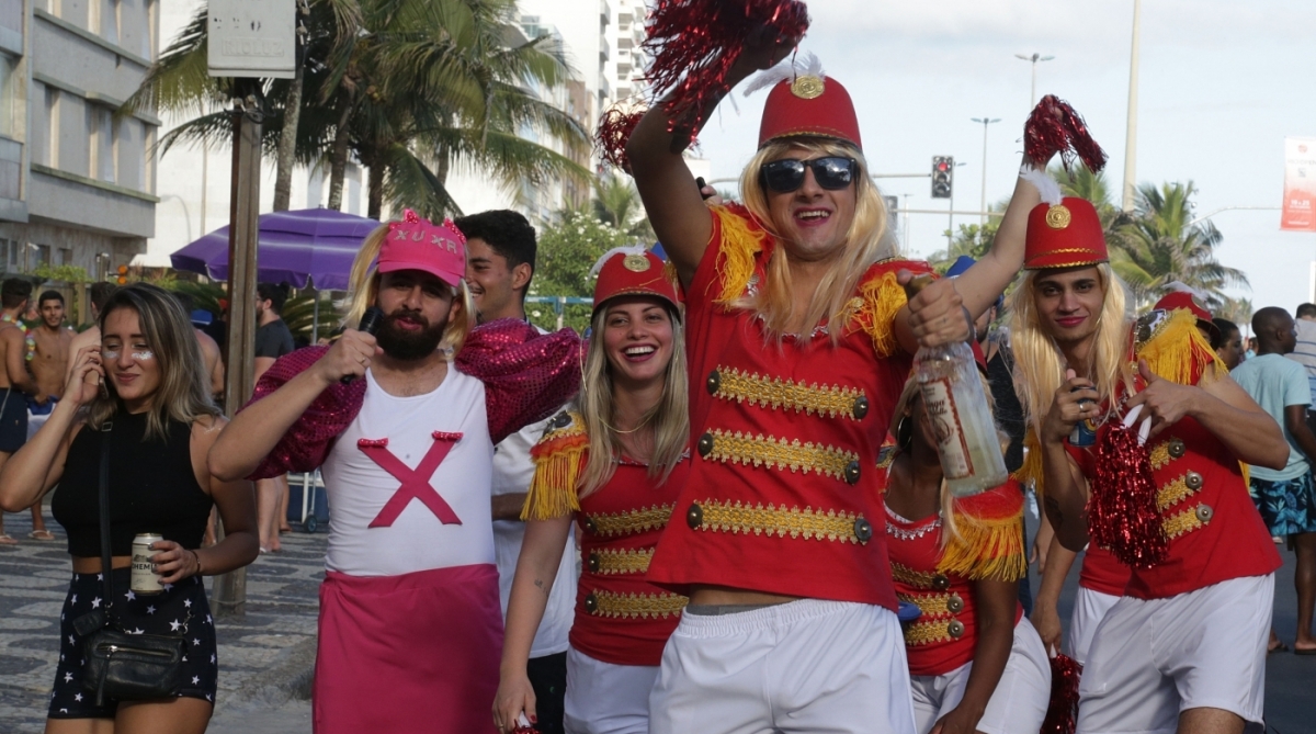 BLOCO SIMPATIA É QUASE AMOR - 2018.  A concentração é Praça General Osório, Ipanema, hoje dia 03 de fevereiro (sábado) 16 horas. Foto: Daniel Castelo Branco / Agência O Dia