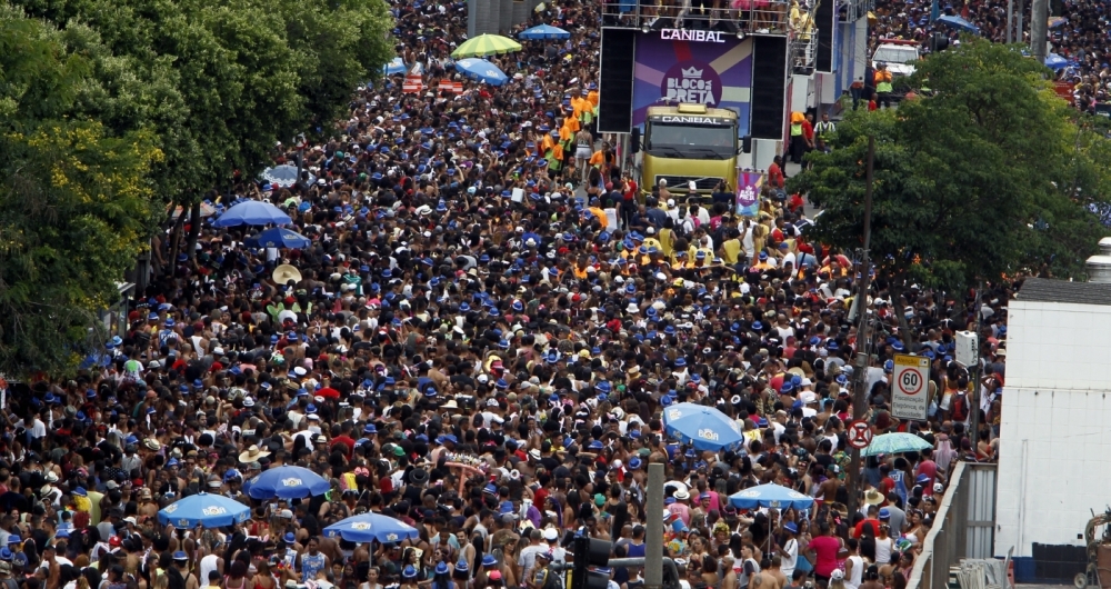 Blocos de Carnaval arrasta multidoes  nas ruas do Rio, Bloco da Preta Gil na Avenida Antonio Carlos,  Severino Silva Agencia O Dia