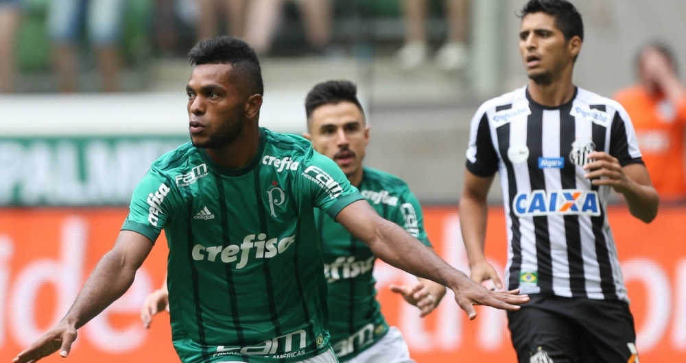 O colombiano Borja fez o segundo do Palmeiras no Allianz Parque