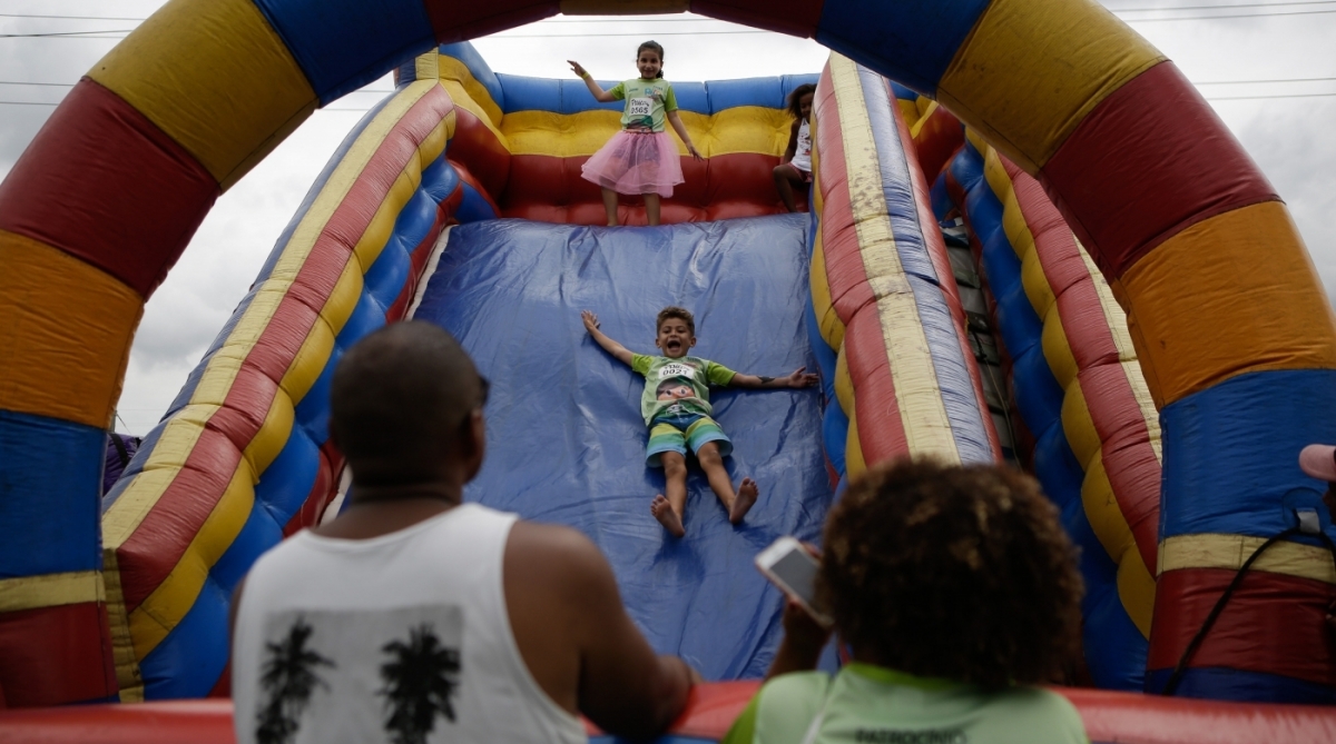 04/02/2018 - O Jornal o Dia e a Piraque em mais um Pira Run no Parque de Madureira. Foto: Luciano Belford / Agencia O Dia