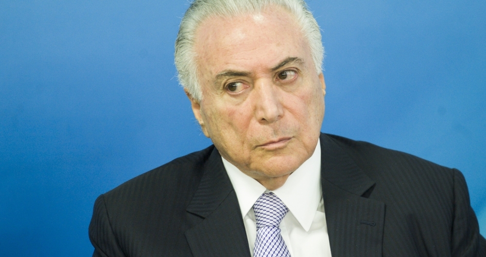 Bras�lia - O presidente Michel Temer participa do lan�amento do Documento Nacional de Identifica��o (digital e biom�trico), no Pal�cio do Planalto. (Marcelo Camargo/Ag�ncia Brasil)