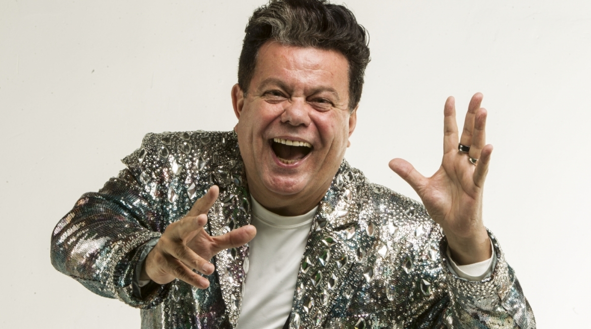 Milton Cunha posa no estudio do jornal O Dia para a capa da revista Se LIga do jornal Meia Hora. CARNAVAL 2018, RJ, 05 de fevereiro.