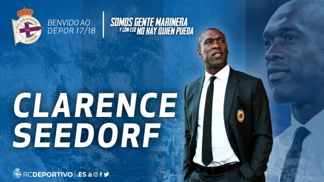 Seedorf vai treinar o La Coru�a