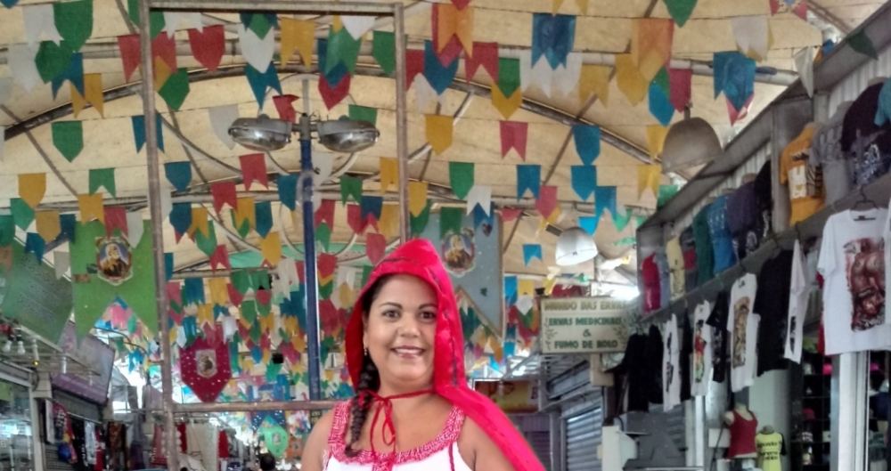 Graziella Montenegro da Silva, a Chapeuzinho Vermelho da Feira