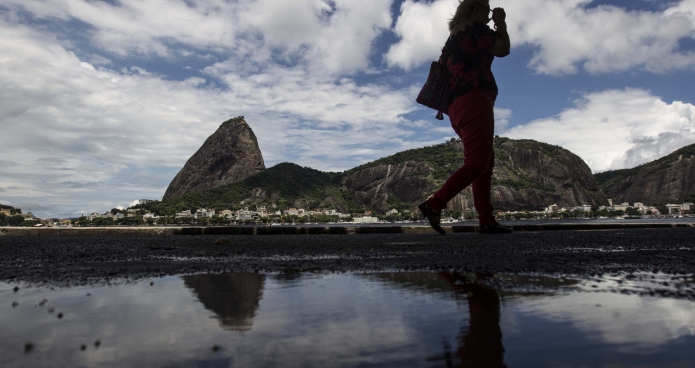 CLIMATEMPO - Rio de janeiro com pancadas de chuva e sol com temperatura media de 27 graus. Rj, 08 de fevererio.