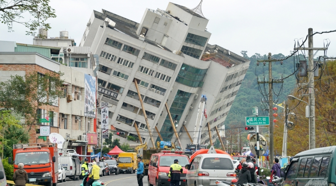 Quatro mortos e 145 desaparecidos no terremoto em Taiwan